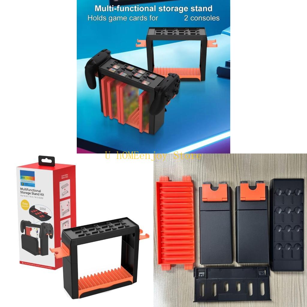 Gaming Console Tower - B0KF Storage Tower Dock Stand Organising