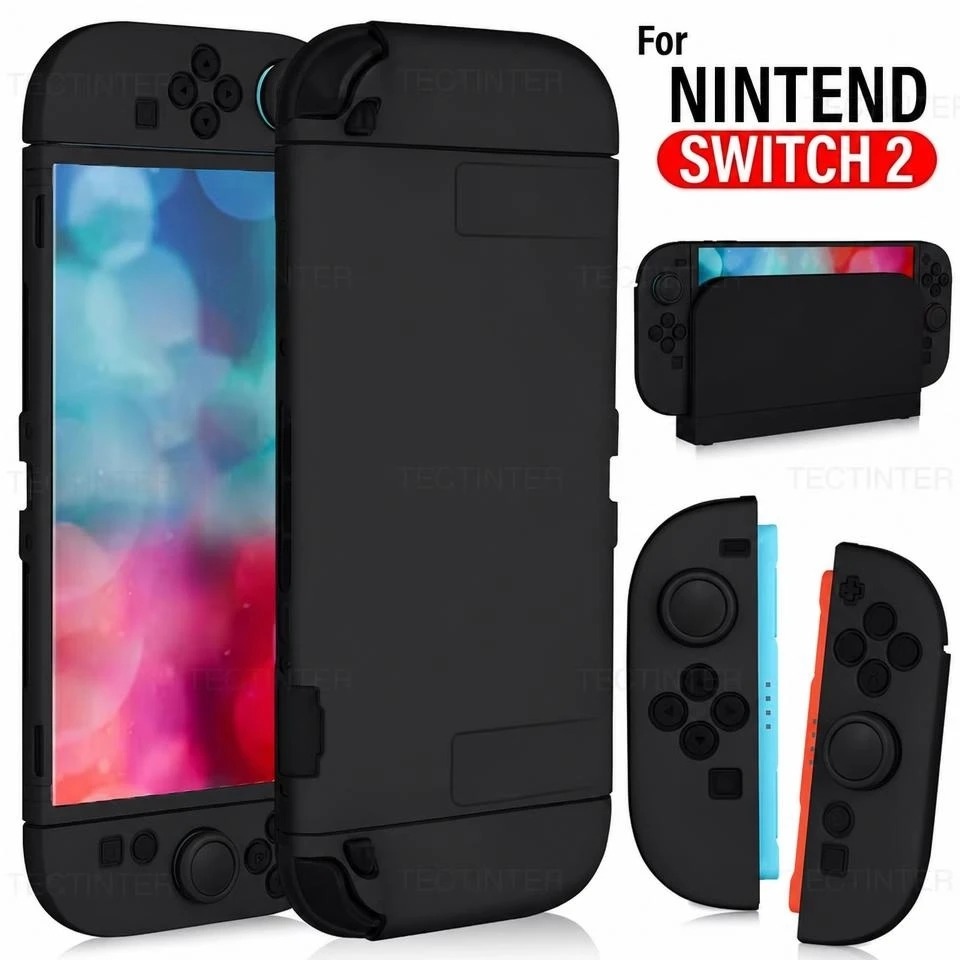 Gaming Console Nintendo Switch 2 - Coque en silicone TPU pour console
