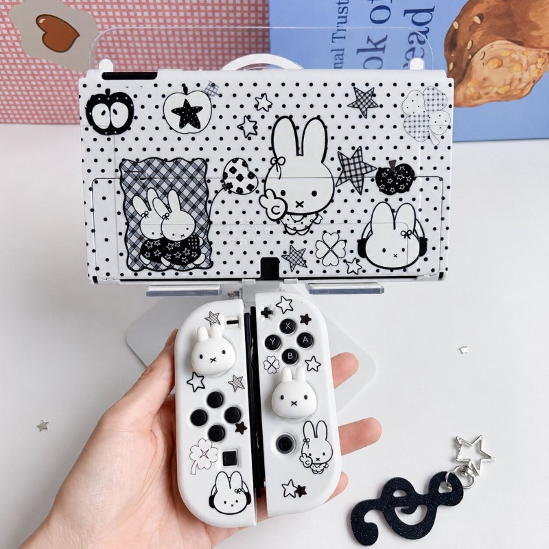 Gaming Console With Tv - Étui de protection mignon Miffy pour