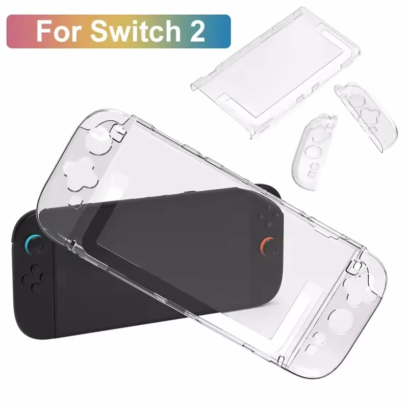 Gaming Console Nintendo Switch 2 - Coque de protection transparente rigide pour