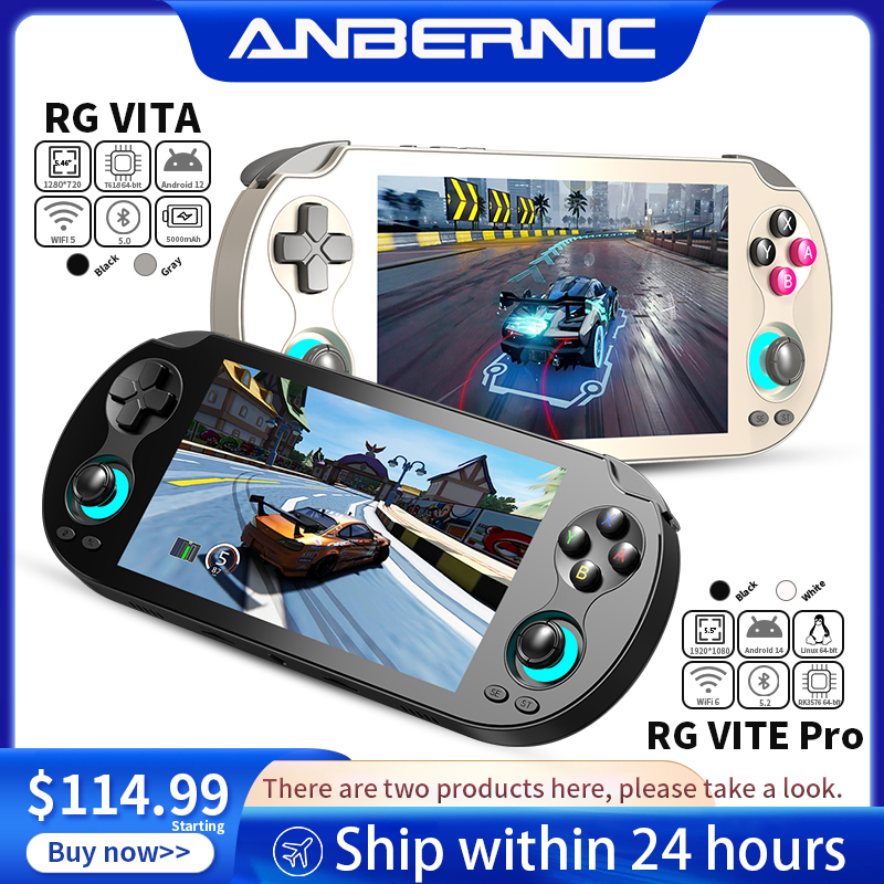 Gaming Console In Chinese - Console de jeu portable ANBERNIC RG