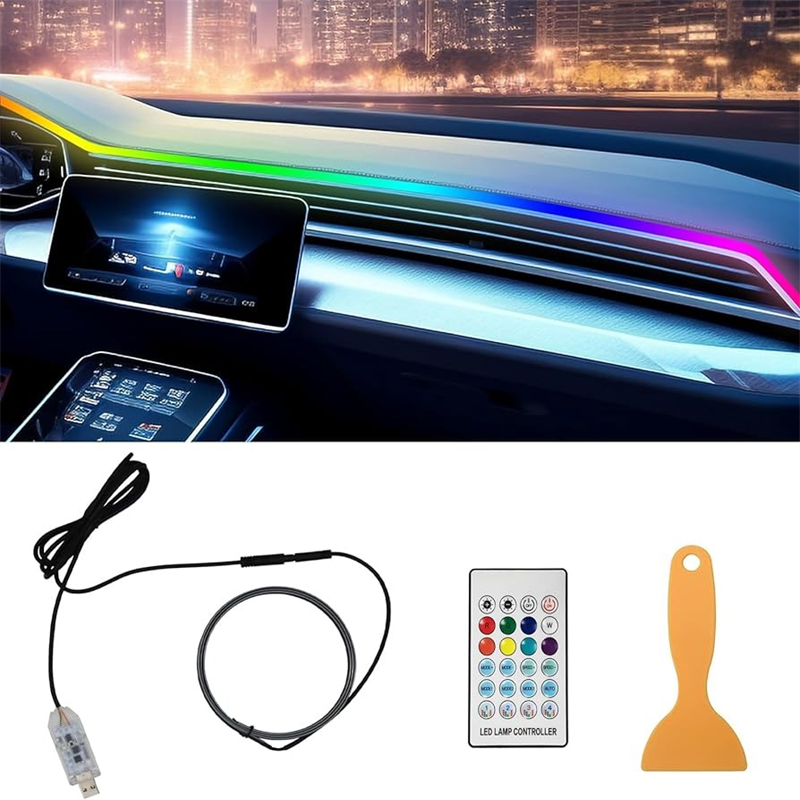 Led Gaming Light Strip - LED coloré intérieur de voiture caché