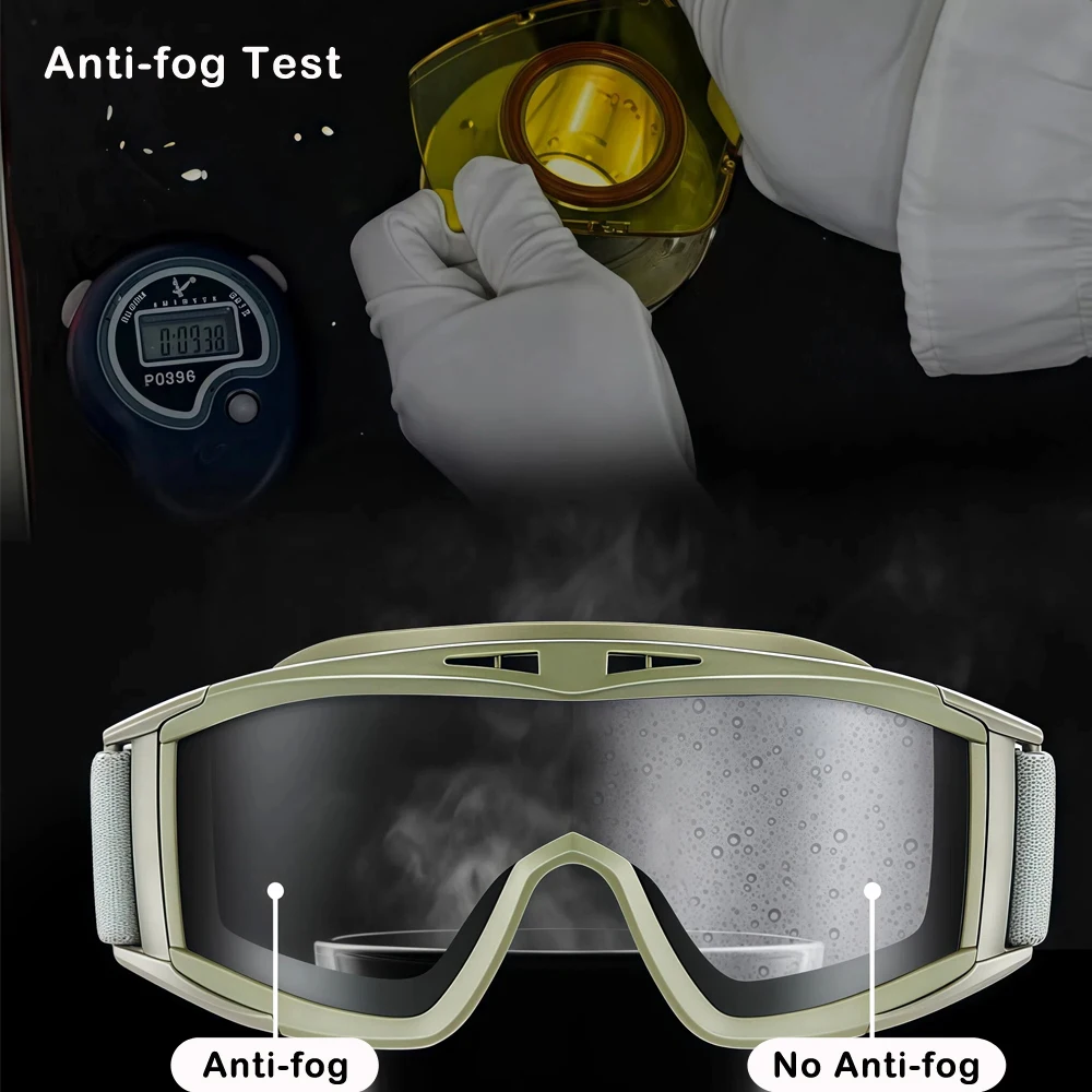 Lunettes tactiques à 3 lentill - Gaming Glasses Uv avis et prix