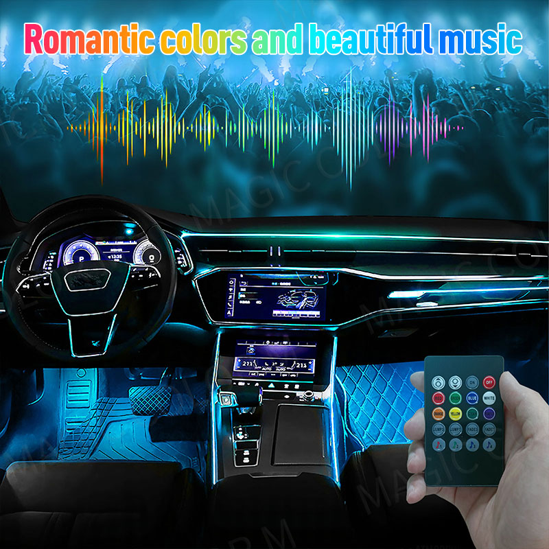 48/72 Led voiture pied lumière - Led Gaming Light Strip avis et prix