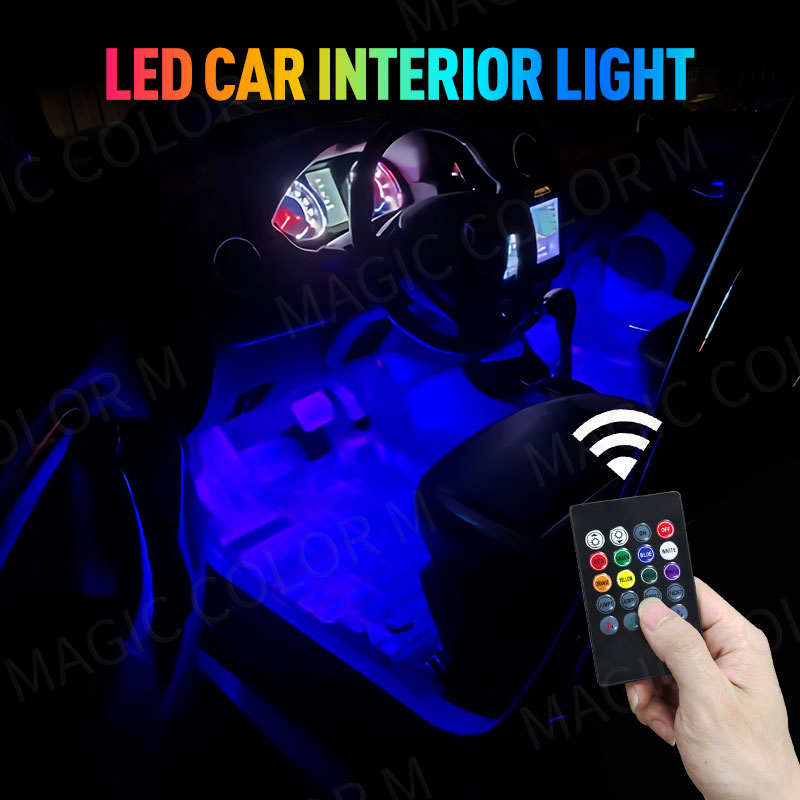 48/72 Led voiture pied lumière - Led Gaming Light Strip avis et prix