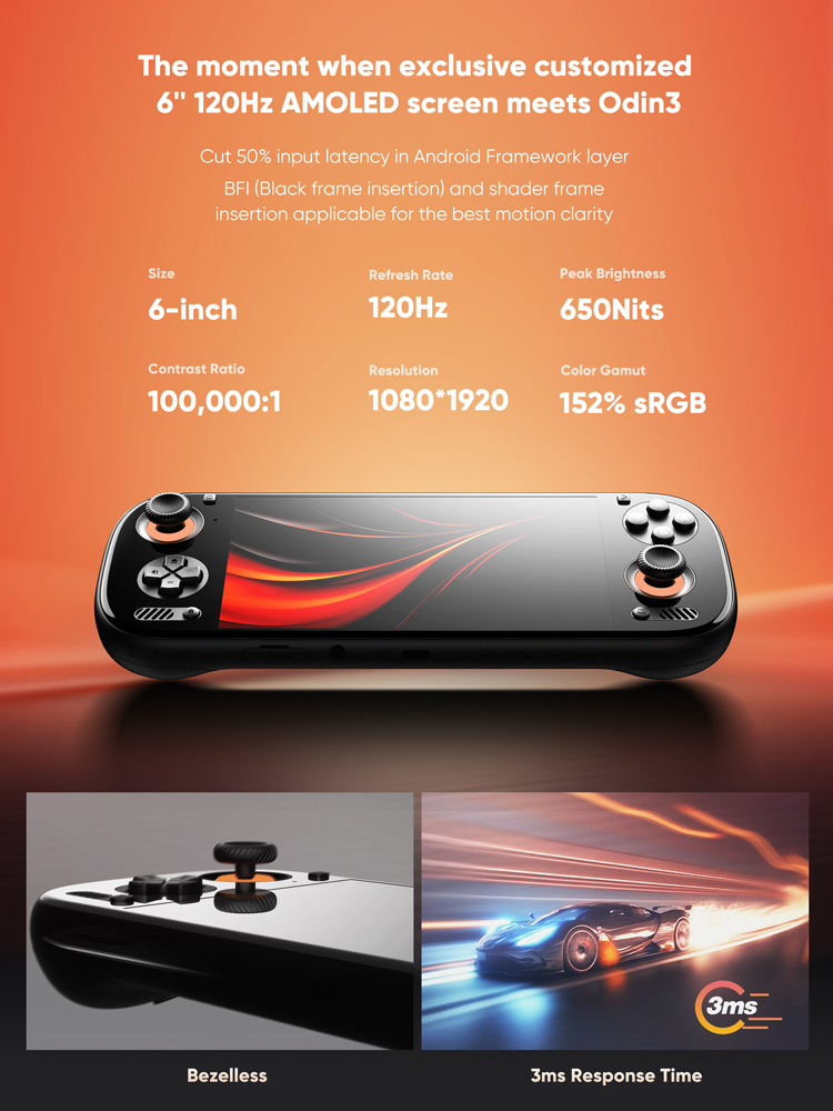 Console de jeu portable AYN Od - Gaming Console.Emulators avis et prix