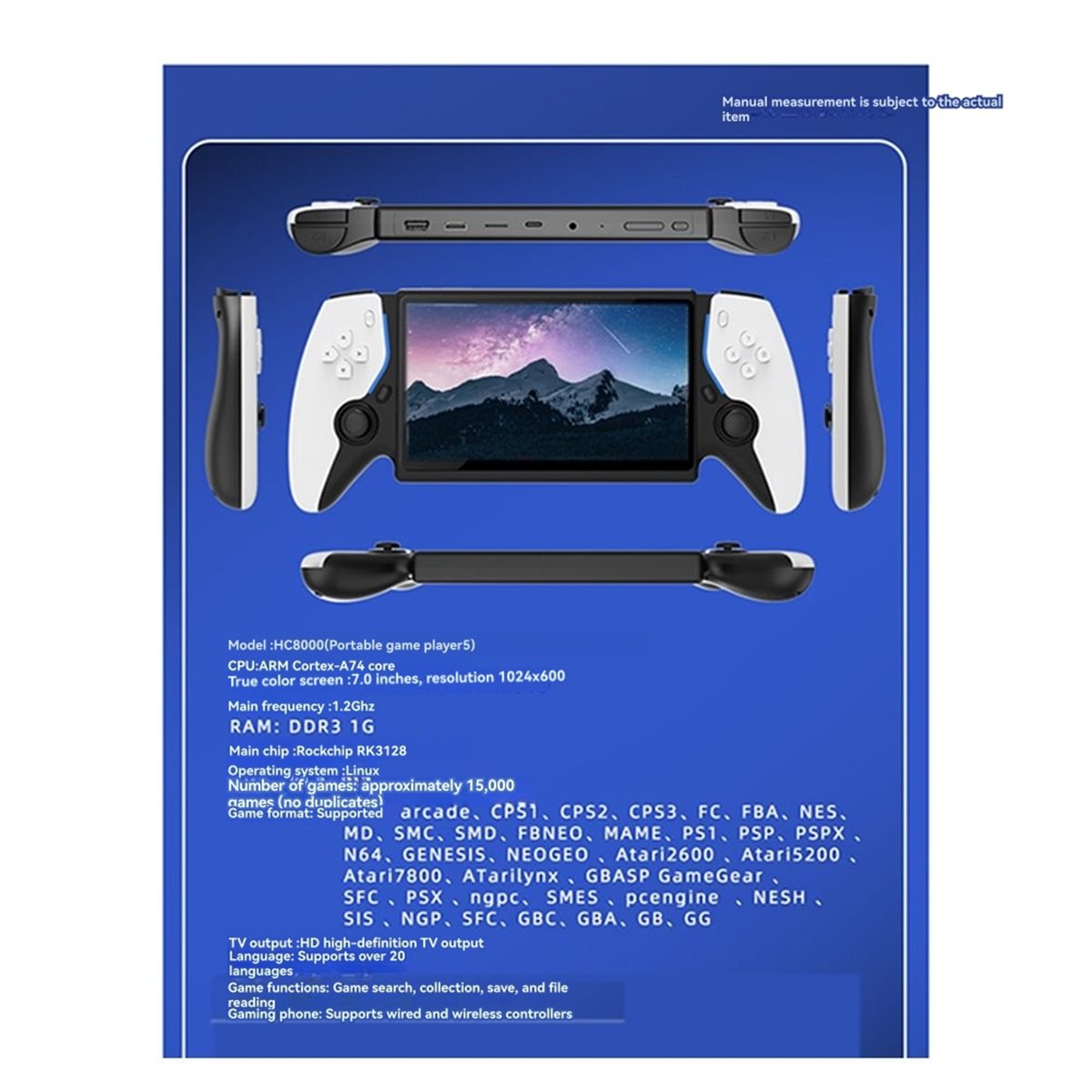 Y828A~! # Console de jeu porta - Gaming Console.Emulators avis et prix