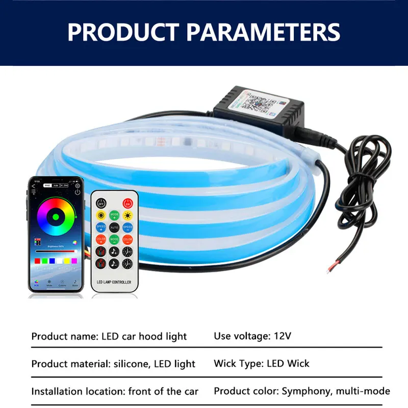 Lumière décorative pour capot  - Led Gaming Light Strip avis et prix