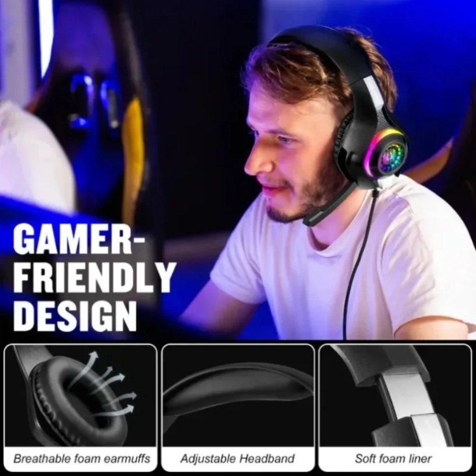 Casque de jeu PC avec micro, L - Gaming Console Tower avis et prix