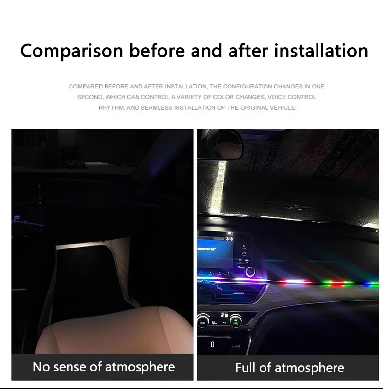 LED coloré intérieur de voitur - Led Gaming Light Strip avis et prix