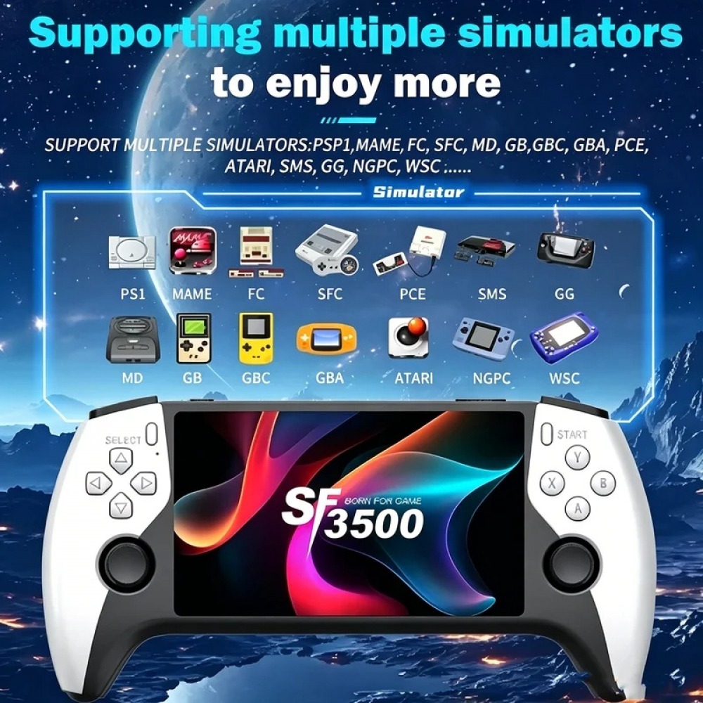 Console de jeu portable SF3500 - Gaming Console.Emulators avis et prix