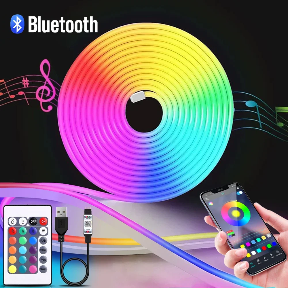 Bande lumineuse LED néon RGB,  - Led Gaming Light Strip avis et prix